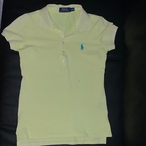 Yellow Ralph Lauren Polo Shirt